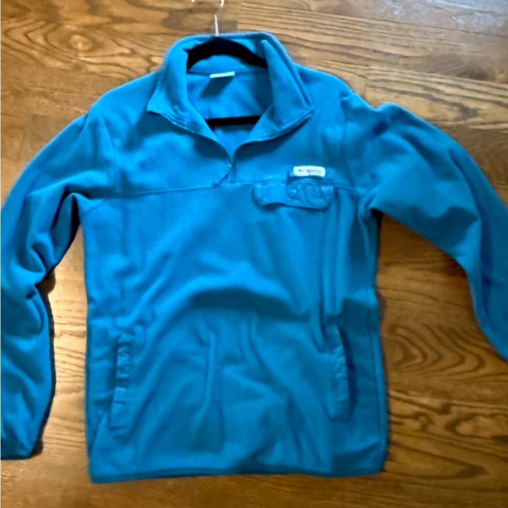 Women’s Columbia PFG fleece pullover. Size S